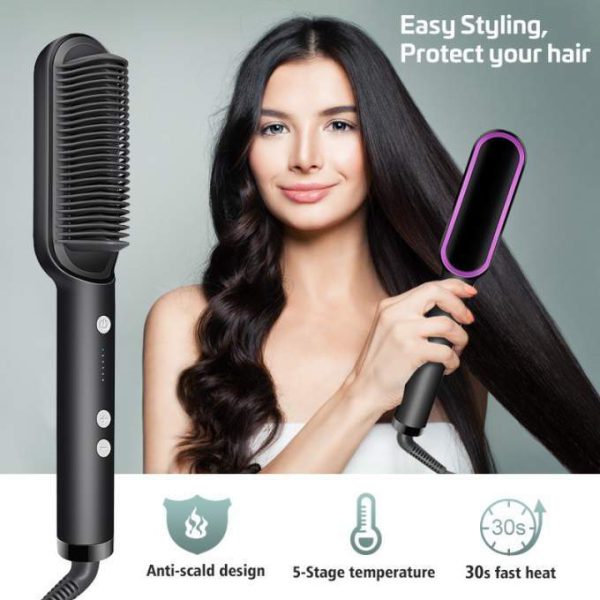 ZarVera™ | Smooth and Shinning Hair Straightening Brush