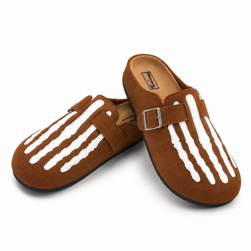Skeleton Mule Slides