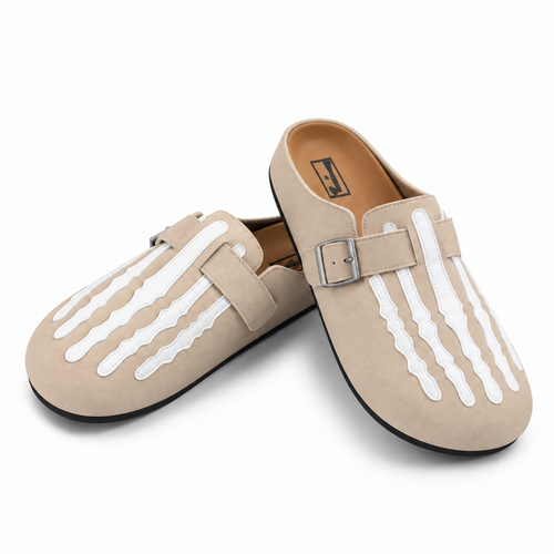 Skeleton Mule Slides